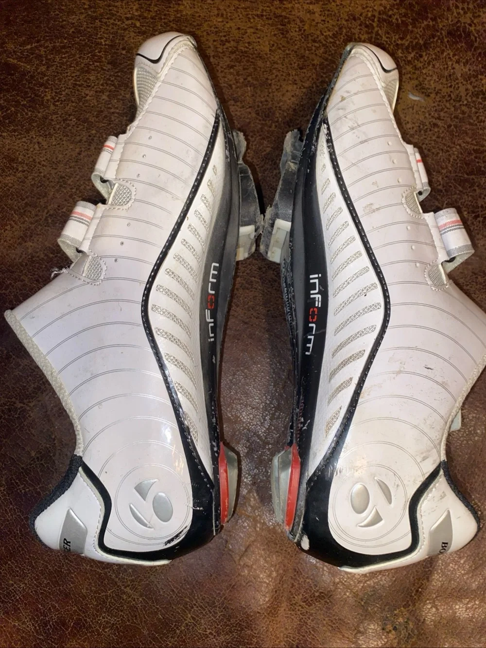 Bontrager by Trek RL Inform Carbon WSD Road Cycling Shoes, White, Mens  8.5 US